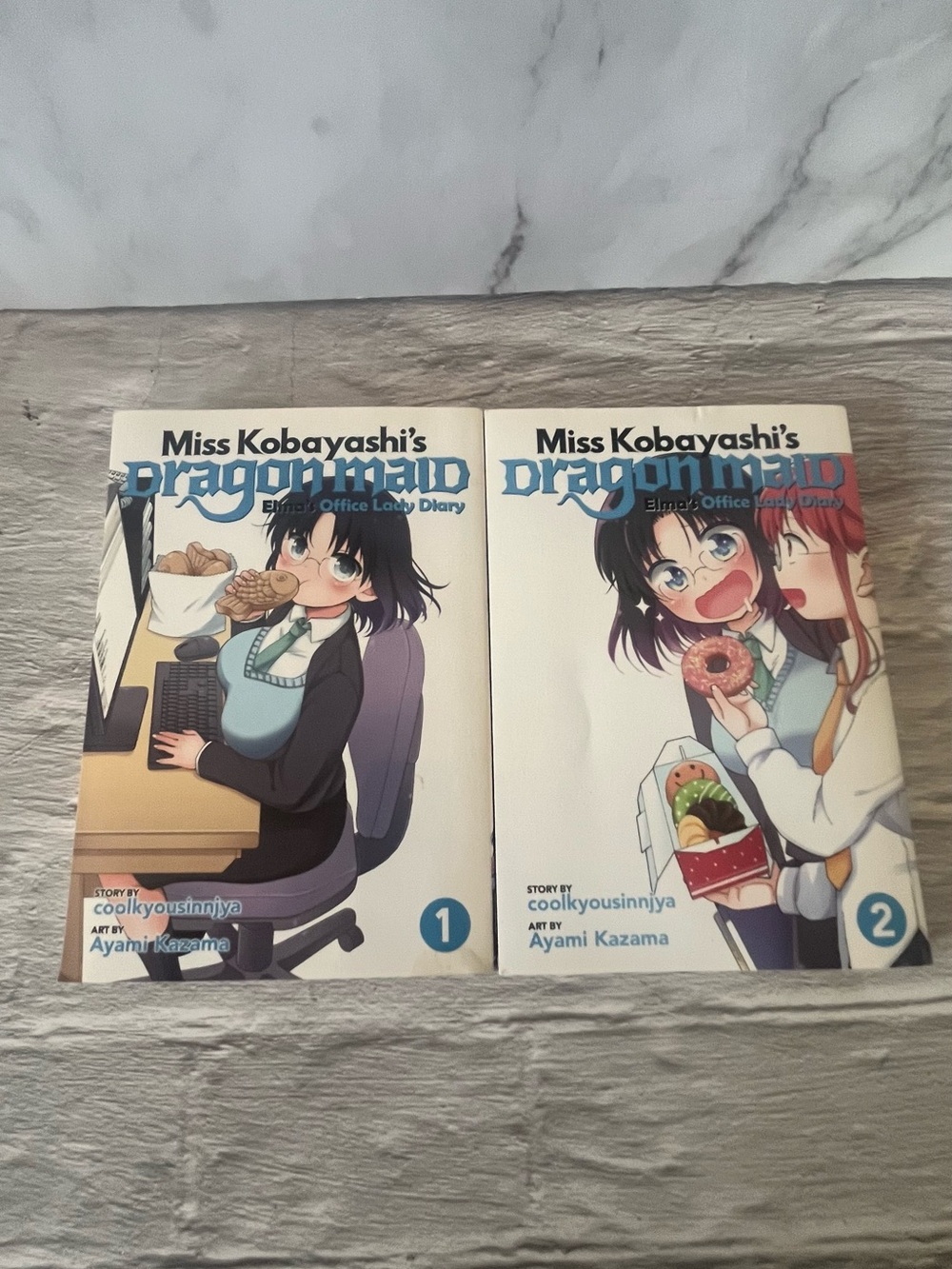 Manga Miss Kobayashi's Dragon Maid: Elma's Office Lady Diary Volumes 1 & 2